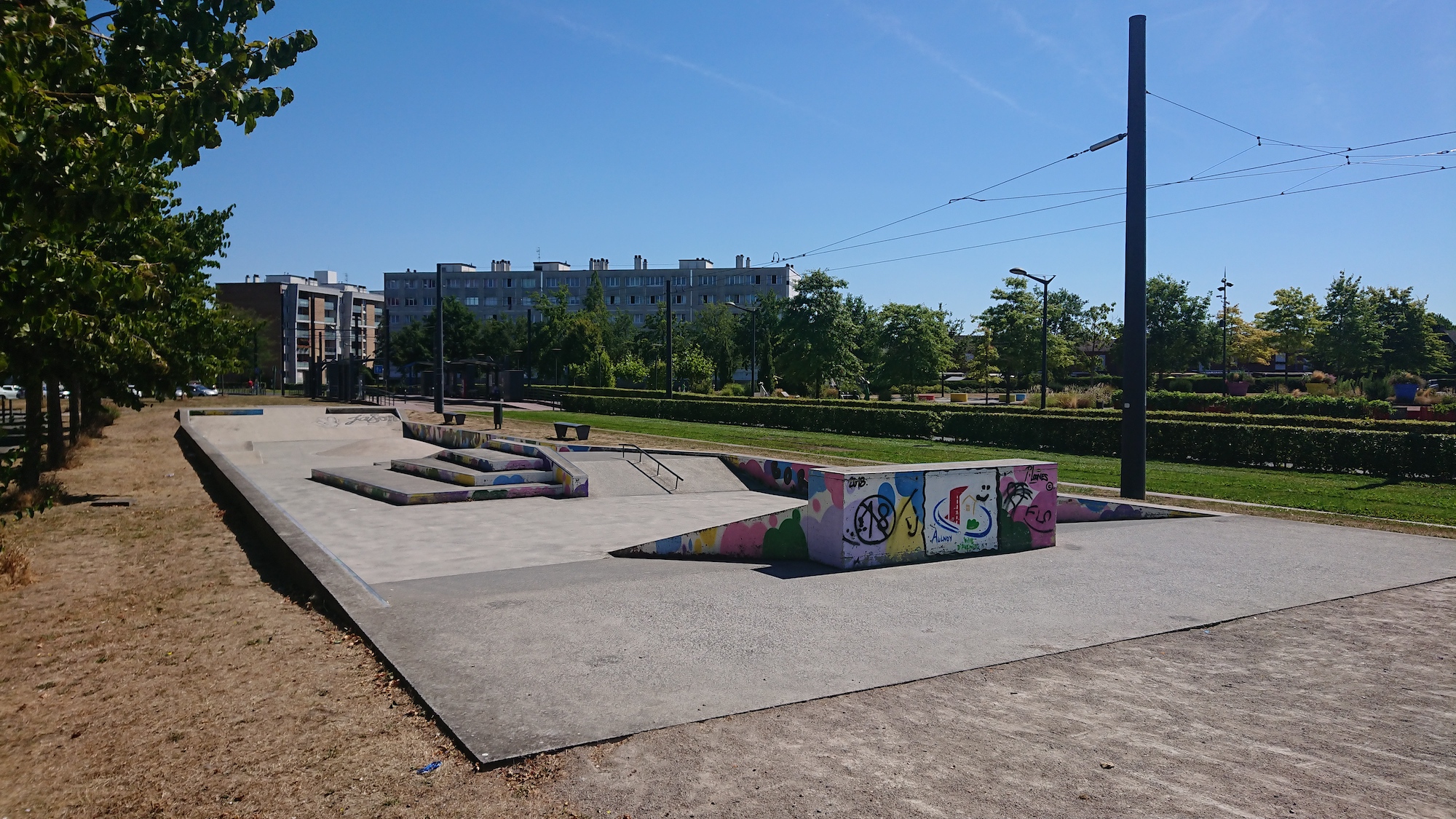 Aulnoy Lez Valenciennes skatepark